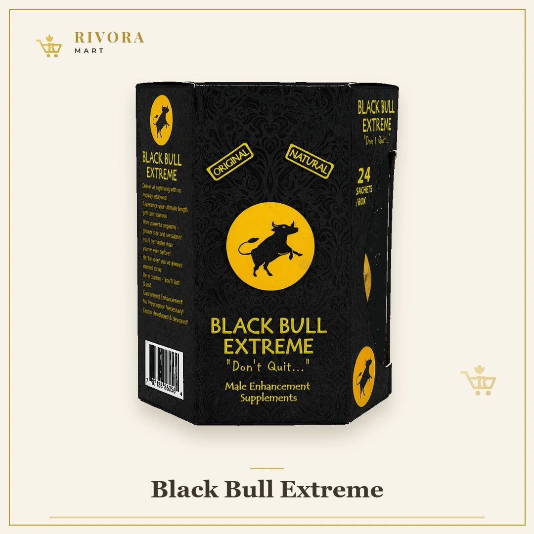 Black Bull Extreme Honey – Premium Honey Sachets | 24 Pack
